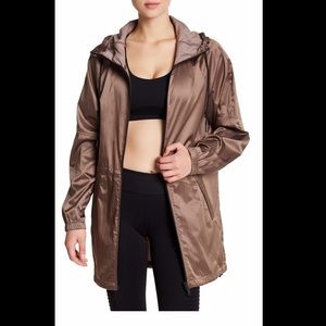 Bronze Water Resistant Hooded Anorak New W/O Tags